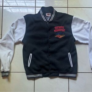 Black and White Varsity Jacket